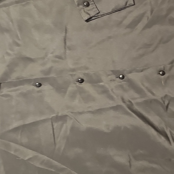 VTG Womens BFA Classics Elegant Black Button Down Top 28W - Picture 3 of 6